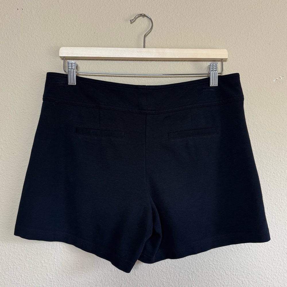Cache women 8 accent button front preppy skort black - Picture 2 of 13
